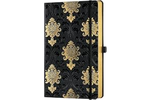 AGENDAS DEUSTO CASTELLI Libreta A5 bonita Tapa dura Hojas blancas hecha en Italia - Bullet Journal A5 - Libretas bonitas - Cuaderno de Viaje - Diario de Viaje - Cuaderno negro - Notebook - Journal Book