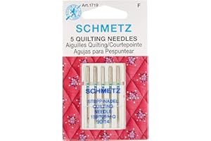 SCHMETZ Euro-Notions Quilt-Aghi per Macchina da Cucire, Misura 14/90/Pkg 5, Altri, Multicolore