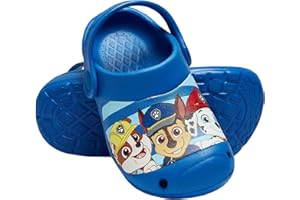 Paw Patrol Chaussures pour Garçons | Chase, Marshall e Rubble Sommerschuhe Kinder | Sandalen Für Jungen | Offizielle Merchandising | Bleu | 28