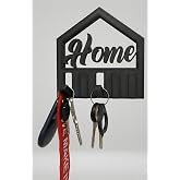 Home Yazılı Dekoratif Anahtarlık Askısı, Dekoratif Anahtarlık Askısı (Siyah)