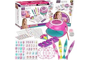 LemonDream Geschenke für Mädchen Nagellack Set Kinder DIY schminkkoffer mädchen Schminke Mädchen Nagelstudio Kinder Mädchen Nageldesign Kinder Mädchen Geschenk 6 7 8 9 11 12 Jahren