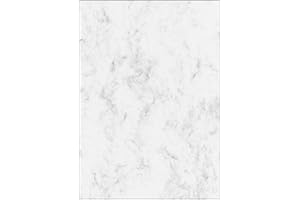 SIGEL DP396 Papel de cartas, 21 x 29,7 cm, 200g/m², mármol gris claro, 50 hojas