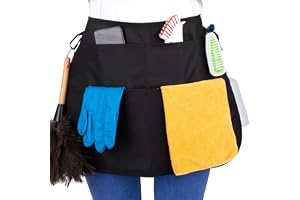 SupplyMaid Pocket vattentätt professionellt rengöringsförkläde. Gjord för Pro Cleaners