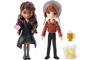 Spin Master Wizarding World Harry Potter - Juego de Juego con Figuras coleccionables de Ron Weasley y Parvati Patil Juguetes para niños a Partir de 5 años