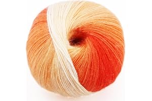 LIDIA CROCHET TRICOT Caprice- hilo de lana fantasía multicolor, lana merino/mohair, hilo de tejer, hilo de ganchillo (100 gr/ovillo ; 24 colores) (empresa española/envío desde España) (7)