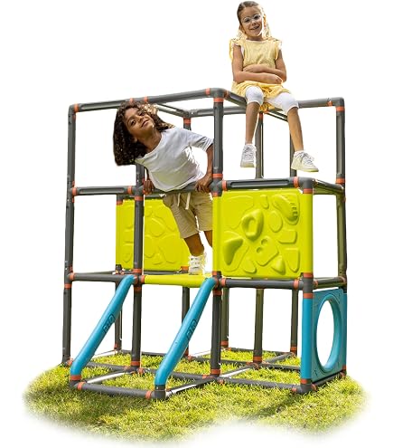 Move And Stic Rohr 25 Cm (blau) – Erweiterung Für Klettergerüste & Spieltürme, Kompatibel Mit Quadro