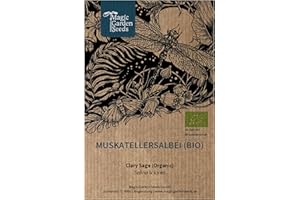 MAGIC GARDEN SEEDS Erba moscatella (Salvia sclarea) biologica - circa 50 semi