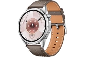HUAWEI WATCH GT 6 Smart Watch, 46mm, upto 21 days battery life, GPS Smart Watches with 100+ Sports Mode, Cycling, iOS & Android Compatible, Emotional Wellbeing, Health Monitoring, Grey
