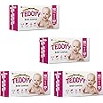 TEDDYY Baby Diapers Tape Premium New Born 84 Count (Pack of 4)