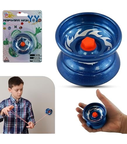 Bandai 60004 Accel Hyper Yo Yellow, Skill Game, Optimized Yo-yo