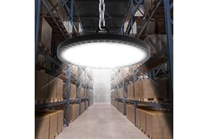 toobettp UFO LED 100W, 10000LM Foco LED de Exterior, 10000LM UFO LED Lámpara de Alta Bahía, IP65 Impermeable LED Iluminación de Almacén 6500K LED Iluminación Para Patio,Fábrica,Taller,Garaje