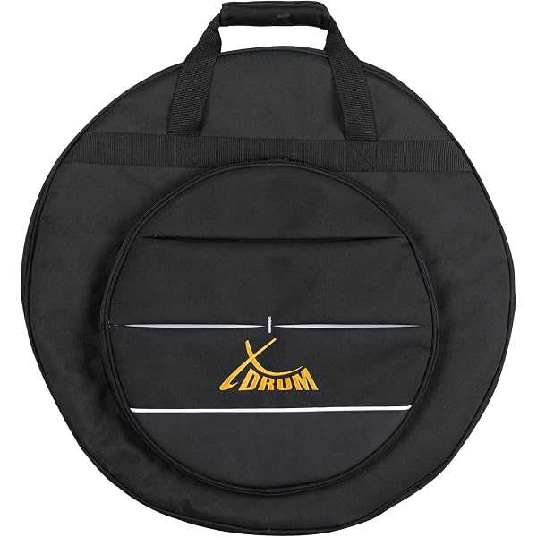 Borsa Per Piatti Batteria 22" - 4 Scomparti Con Tasca Per Hi-hat E Bastoncini