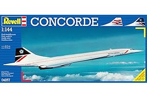 Revell 04257 Concorde 1:144 Scale Unbuilt/Unpainted Plastic Model Kit