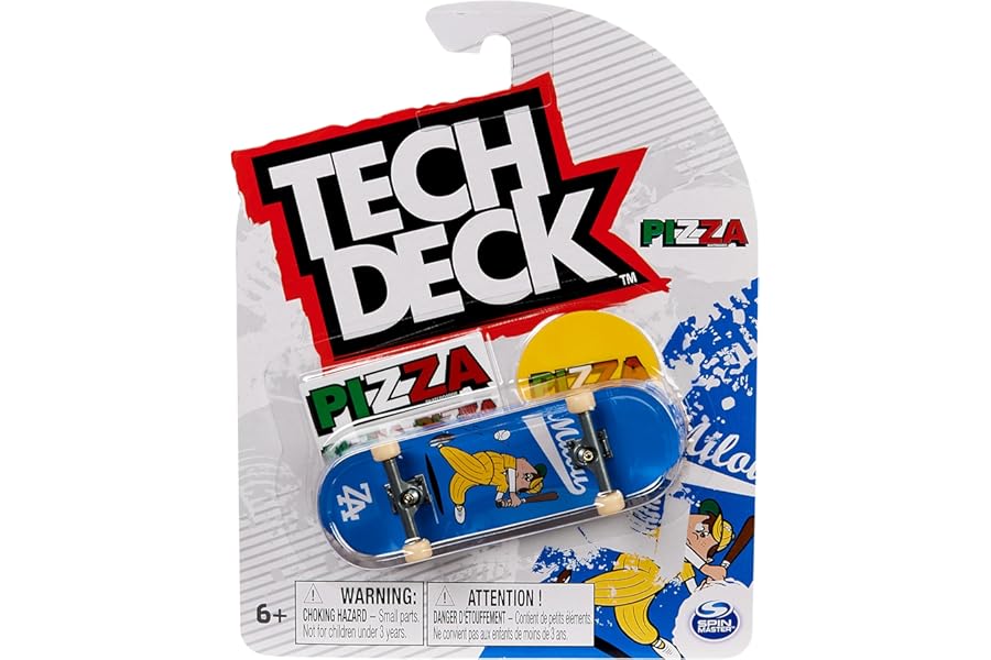 Tech Deck, 96-mm Fingerboard with Authentic Designs, For Ages 6 and Up (Styles May Vary)