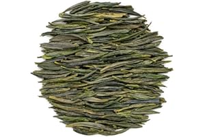 Oriarm Mount Emei Zhu Ye Qing Té Verde Chino - Bamboo Leaf Green Chinese Tea Loose Leaf - Yuqian 3rd Grade 2 × 250 g Bolsa de cremallera reeditable