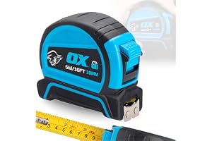 OX Pro Dual Auto Lock Tape Mått - 5 m
