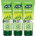 Joy Natural Skin Purifying Neem Face Wash for Acne & Pimples (3X100ml) | Removes Impurities & Reveals Natural Glow | For All Skin Types, Men & Women
