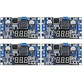 4 Pieces Adjustable LM2596S Direct Current-Direct Current Buck Converter Reduced Voltage Regulator Power Module 36V 24V 12V t