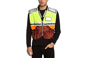 Respro Hi-Viz Super Waistcoat - Yellow/Orange, X-Large
