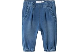 NAME IT Baby Girls Slip On Jeans