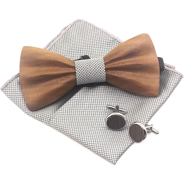 Papillon In Legno Mr.Van - Regolabile, Fatto A Mano, Per Matrimoni E Occasioni Speciali - Foto 4