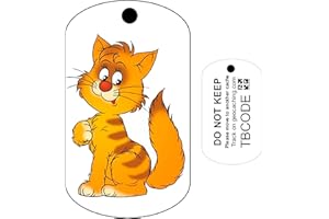 AllCachedUp Tabby the Cat (Travel Bug) For Geocaching - Trackable Tag - Unactivated