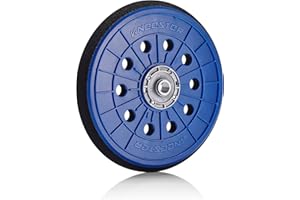 KNEESTER Ricambio platorello a strappo levigatrice da parete levigatrice a stelo levigatrice per soffitti levigatrice levigatrice per edilizia asta telescopica con abrasivo Ø 225mm (Ginour H2309A)