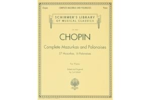 Frederic chopin: complete mazurkas and polonaises piano: Schirmer'S Library of Musical Classics, Vol. 2064