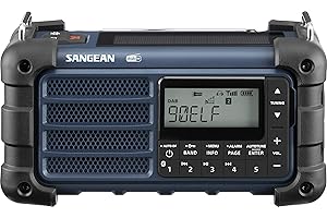 Sangean MMR-99 Dab Blue Emergency/Crank/Solar Radio