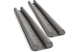 COM-FOUR® 2x dragpropp för dörr, dörrbottentätning, dragpropp med dubbel