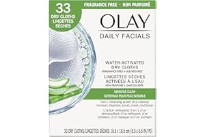 Olay 4 w 1 Sensitive Daily Facial Cloths, 33 ct by Olay