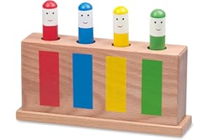 Galt Toys, Pop-Up Toy, Wooden Baby Toy, Ages 12 Months Plus