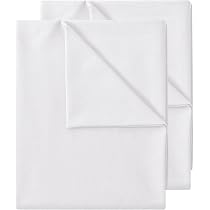 Drap Plat 150x200cm 100% Coton - Blanc Lisse, Lavable 95°C - Pour Lit Ou Projects DIY