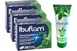 Ibuflam akut 400mg 3x50Stk inclusive einer Handcreme von vitenda