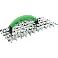 Profi Schleifraspel 330 x 140 x 15 mm rostfrei mit Ergo-Softgriff Gitterrabott Putzhobel Rabott Edelstahl Crocomax