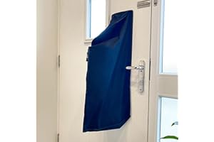 REPEAK Letter Box Catcher - for Post Letters, Sticks to Letterbox no Screws Required - Protects your Mail (Black, Vertical)