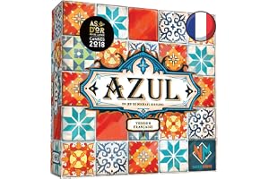 Plan B Games - Azul - Unbox Now - nagrodzony złotem 2018 - gra planszowa dla dzieci w wieku od 8 lat - 2 do 4 graczy - 30-45 min - Oryginalna gra strategiczna - wersja francuska