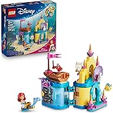 LEGO Disney Princess Ariel'in Sihirli Mini Sarayı 43285 &ndash; 5 Yaş ve &Uuml;zeri i&ccedil;in Ariel, Flounder ve Sebastian Karakterleri ile M