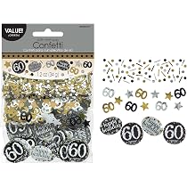 Gold Glitzer Konfetti Zum 21. Geburtstag – 34 G, Mit Sternen, Punkten & „21“-Motiven