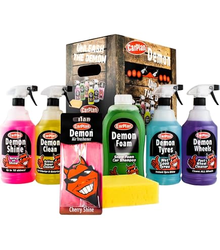 Kit De Nettoyage Auto FullCarX - 750 Ml Avec Support Présentoir - Shampooing, Mousse, Cire & Accessoires