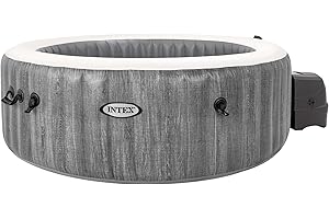 Intex Pure Spa baltik 6 Places 28442EX Gris Cérusé
