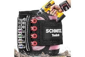 ‎SCHMITZ.TOOLS SCHMITZ.Tools Geschenke für Männer - Magnetarmband Handwerker Gadget mit 15 starken Magneten - Männergeschenke für Papa Geschenk Mann - Geburtstagsgeschenk für Männer - Gifts for Men