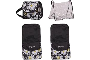 Play Like Mum Daisy Chain Zipp TWIN Dolls Pushchair Accessory Pack (Bumblebee)