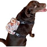 Pawlook Design,&Ccedil;antalı G&ouml;ğ&uuml;s Tasması, K&ouml;pek Sırt &Ccedil;antası &ndash; 2&rsquo;si 1 Arada G&ouml;ğ&uuml;s Tasması Fonksiyonlu, Ayarlanabilir, K&uuml;&ccedil;&uuml;k & B&uuml;y