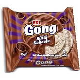 Eti Gong S&uuml;tl&uuml; &Ccedil;ikolata Kaplamalı Pirin&ccedil; Patlağı 30 g