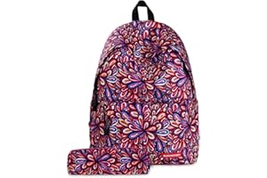 FANDARE Sac À Dos Sacs Galaxy Scolaires Cartables Adolescent Sacs D'école Loisir Garçons Filles Sacs de Voyage Cartables Femmes Multicolore Daypack avec Trousse Enfant Imperméable Polyester