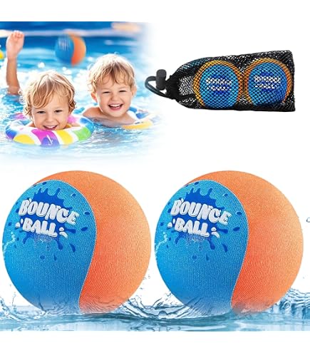 Sumind 2 pelotas de buceo para piscina, pelota de juego submarina de 9 pulgadas con adaptador de manguera, para pasar bajo el agua, regate, buceo, juego de piscina para adolescentes adultos Sumind 2 pelotas de buceo para piscina, pelota de juego submarina de 9 pulgadas con adaptador de manguera, para pasar bajo el agua, regate, buceo, juego de piscina para adolescentes adultos