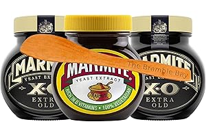 THE BRAMBLE BAY Yeast Extract Breakfast pack includes XO, Original flavour 250g x3, Wooden spreader