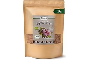 Biojoy Poudre de caroube BIO (1 kg), Farine de caroube, pure et sans additifs (Ceratonia siliqua)