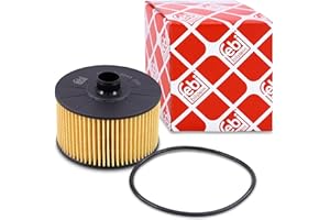 febi bilstein 100487 Oil Filter with seal ring, 1 unit